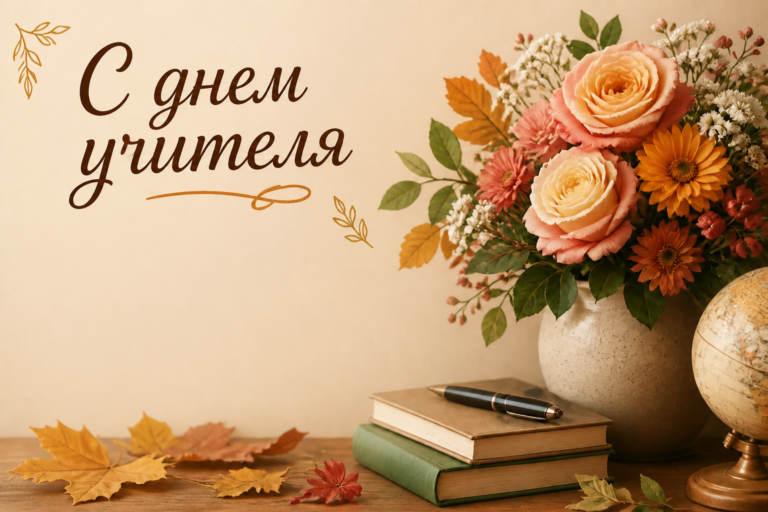 С Днём учителя, дорогие наши педагоги!